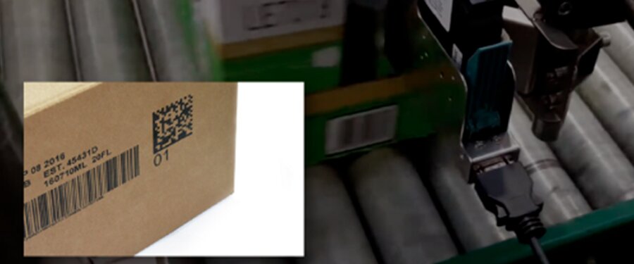 Codificación de cajas de cartón corrugado