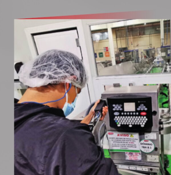 Programación de un codificador industrial en planta