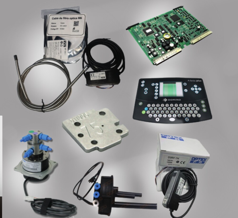 Repuestos multimarca para codificadores Domino y Videojet